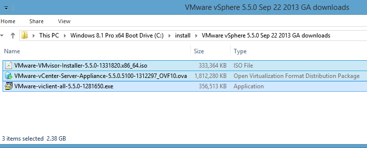 download vsphere 5.5